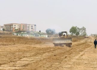 PLASU Embarks on Landmark Campus Road Grading Project