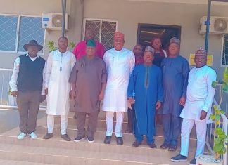 Hon. Prof. Theodore Bala Maiyaki (SAN) Leads House Committee Members On a Working Visit To Plateau State Ministry Of lands, survey And Town Planning