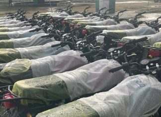 Mikang Council Distributes Motorcycles to Councillors, Aides to Boost Grassroots Service Delivery