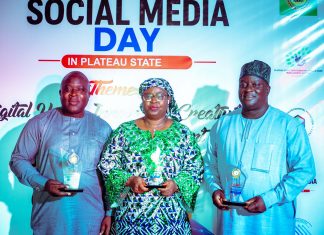 Plateau Information Min, PLASCHEMA, NUJ Chairman, PLASMIDA, Dr Okoko Gets Recognition at 2026 World Social Media Event