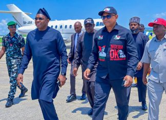 Just In: Peter Obi Arrives Jos on Solidarity Visit to Mangu Following Deadly Attacks