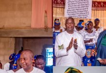 Chief Moses Nwan Tours Pushit Ward, Empowers COCIN Women Fellowship During CWF Week Celebration
